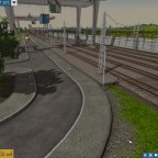 WIP Stahlwerk mit großem Rangierbahnhof