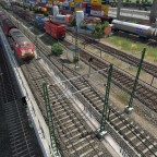 Umschlagbahnhof mit Haltepunkt