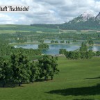 Landschaft Fischteiche