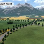 Landschaft Alleen
