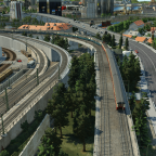 Einfahrt des Leerreisezug von Norden in den Hbf 1