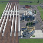 DB Fernbahnhof Draufsicht