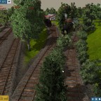 WIP Stahlwerk mit großem Rangierbahnhof