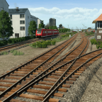 RE bei der Ausfahrt Richtung Herzberg