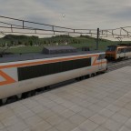 BB7255 in "Béton" livery with original numbers plates