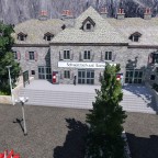 Bahnhof Schwarzach an der Somel ;)