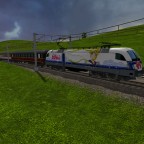 Taurus im Sailor Moon (<3) Repaint als Sonderzug unterwegs.