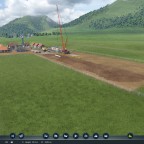 New housing development in the valley