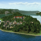 Rheintal Map - Insel Rheinau