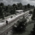 Stillgelegter Bahnhof am GBF