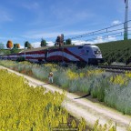 Werbe Railjet dreht seine Runden