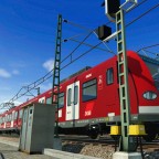 BR 423 kurz vor'm Ostbhanhof