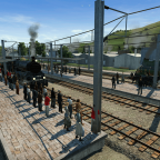 Abschiedsfahrt der Bissersheimer Bahn