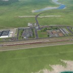 Sägewerk und Lebensmittelfabrik