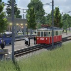 Talstation gegenüber dem Bahnhof