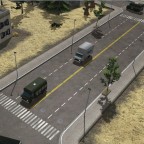 USA Erweiterung 4 Spurig Stadard Straße mit Platten weg