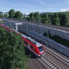 Gäubahn Überwerfung am Nordbahnhof