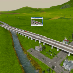 Zuvor ausgebremster Inter-City