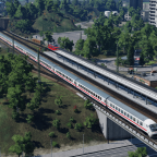 IC 0858 verlässt Hemden Richtung Süden