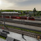 Fast leerer Hauptbahnhof