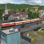 Regionalzug für die Bergstrecke
