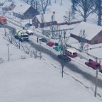Kurz vor einem Schneechaos..