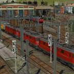 Durchfahrt Erstfeld SBB