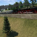 Fernschnellzug mit Br 03 und Henschel-Wegmann-Zug