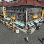 Life in the Old City Centre. // Leben in der Altstadt