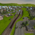 Gera Güterbahnhof aus Richtung Tambach/Dietharz