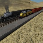 Old Big-Boy and new UP SD-40-2