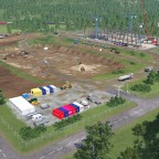 Emseln Industrie und Logistik Park Baustelle