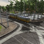Bahnhofsplatz beim Wiesbadener Hauptbahnhof