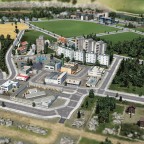 Les Alpes - Das erste Industriegebiet und Wohngebiet inkl. Steinwerk