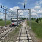Eine alte Eurocity TEE Komposition verkehrt zwischen Balsthal und Outrémont