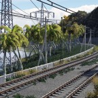 Coastal railway