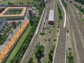 Bahnhofseinfahrt