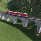 BR 648 auf Viadukt (21.12.2023)