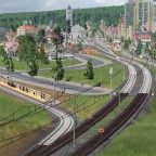 Bahnhof Hattert - das Provisorium "Hattert Süd" hat bald ausgedient - 11.08.1971