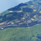 Landschaft von oben