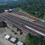 Depot and station in late USSR