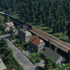 Einfahrt Bahnhof Binsdorf