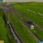 WIP Stahlwerk mit großem Rangierbahnhof