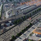 Railway in the city ~
