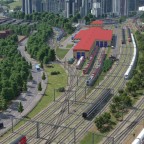 Gleisvorfeld Hauptbahnhof Freifeld (NORD) und S-Bahn-Betriebswerk Freifeld