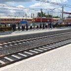 Rentweinsdorf - Warten auf 4030.04 zum Umbau auf 4030.304 - 19.09.1975