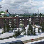 Impressionen Modelleisenbahnplatte - 09