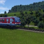 BR 628.2 auf der Nebenbahn nach "Hammah Hbf" (15.02.2024)