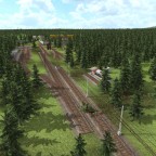 Stillgelegter Güterbahnhof