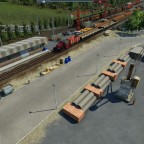 Schönbau Brückenbaustelle